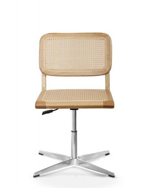 Armless Executive Rattan Office Chairs 46 X 47 X70 Mm 2d Adjustment For Studio