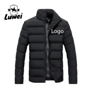 China Winter Padded Cotton Jacket Men Windproof Worsted Knitted Coat on sale