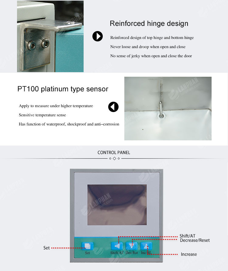 Decomposed 400W Vacuum Drying Oven For Biological Products