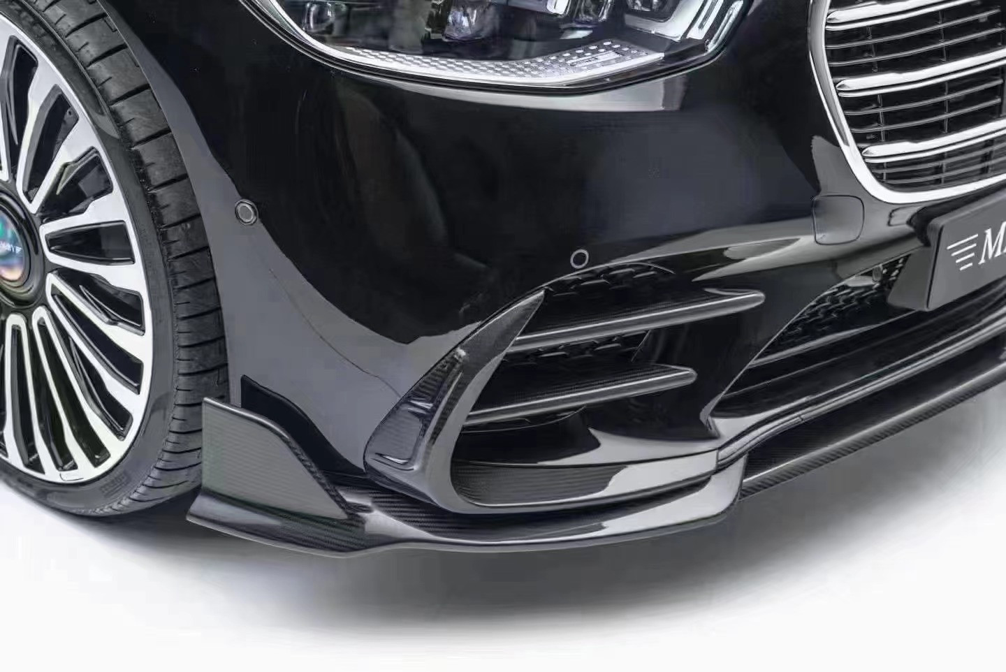 For Mercedes W223 Body Kit W223 S450L S500 S580 Carbon Fiber Body Kit W223 Upgraded MSY Style Carbon Fiber Body Kit