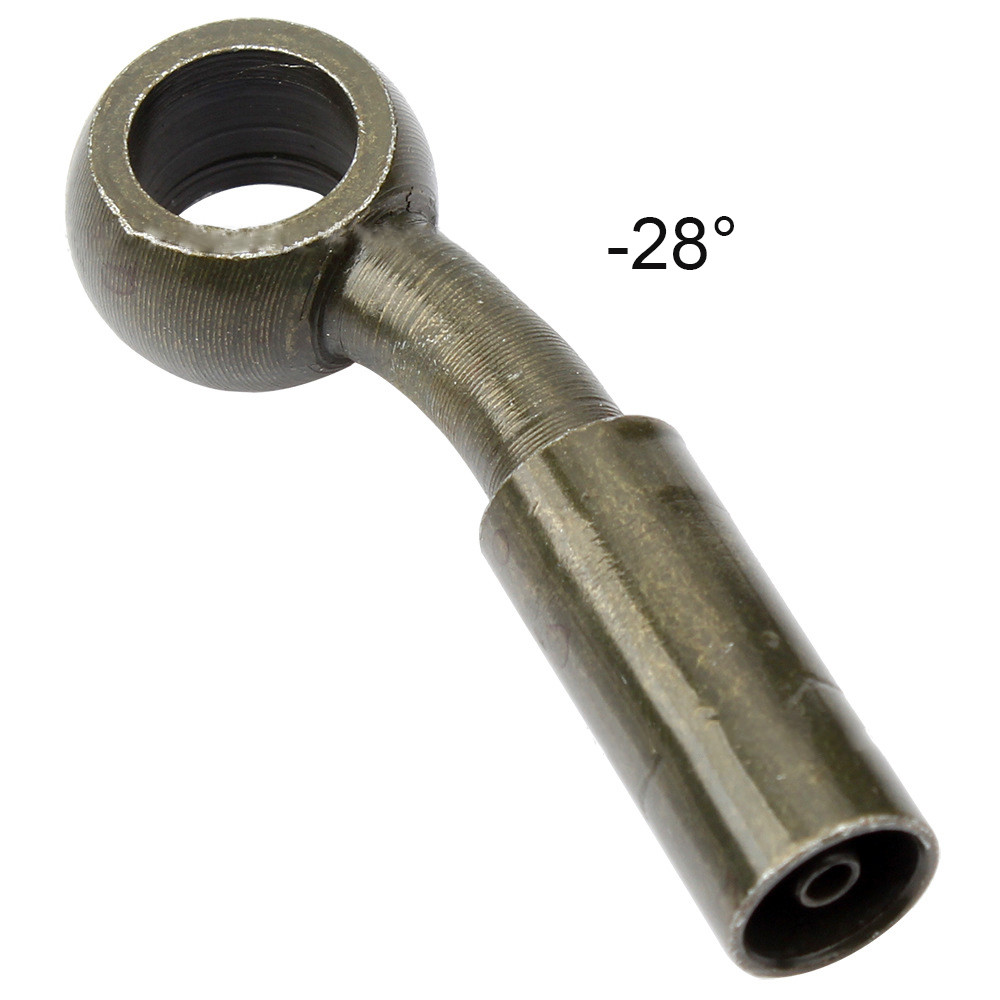M10*1 Braided Brake Hose Banjo Fitting Stainless Steel For Motorcycle