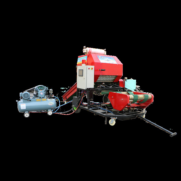 Mini Automatic Silage Bag Packing Machine Wheat Straw 2100KG