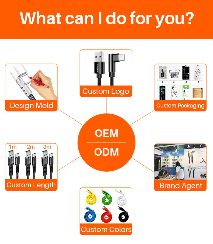 3m PVC Micro USB Data Transfer Cable Quick Charge