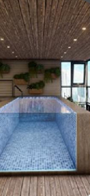 Outdoor Prefab Pool Large Transparent Acrylic Glass Swimming Pool for Underground Spaces