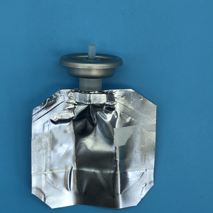 Aerosol Pressure Sealing Bag On Valve No Leakage Silver Cylinder Ember Features