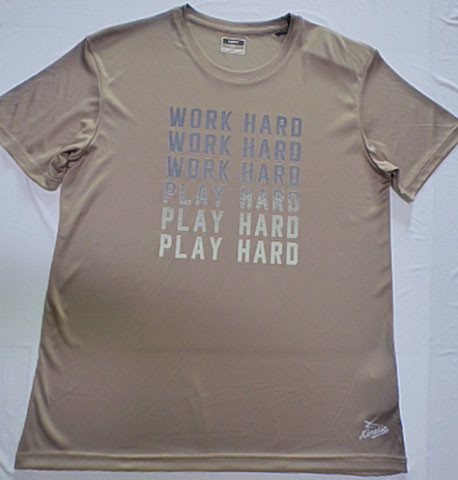 S To XL Mens Short Sleeve T Shirt , 100 Percent Polyester T Shirts
