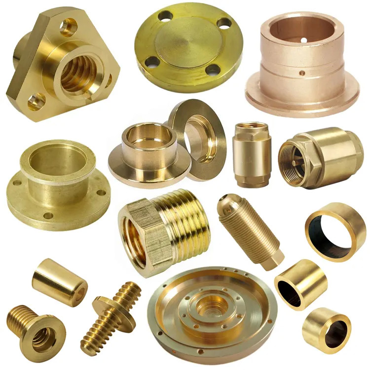 Engrave CNC Brass Parts Multifunctional Durable Brass Spare Parts