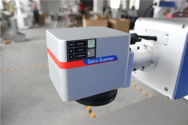 Mini Optical Fiber Laser Marking Machine For Plastic Metal Engraving 20W 30W
