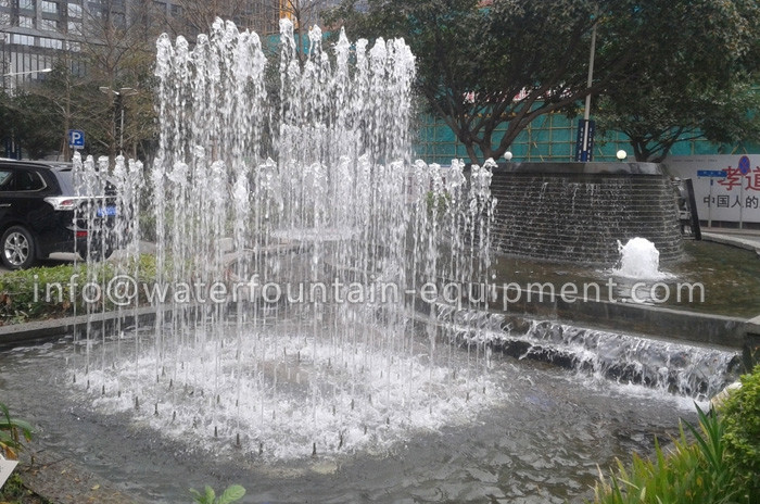 DN25 Stainless Steel Water Fountain Nozzles Aerated Frost Shape 3m High