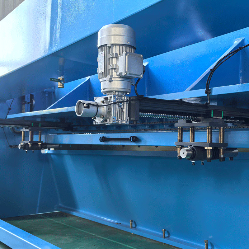 CNC Hydraulic Shearing Machine Hydraulic Guillotine Shear E21S Controller 4mm