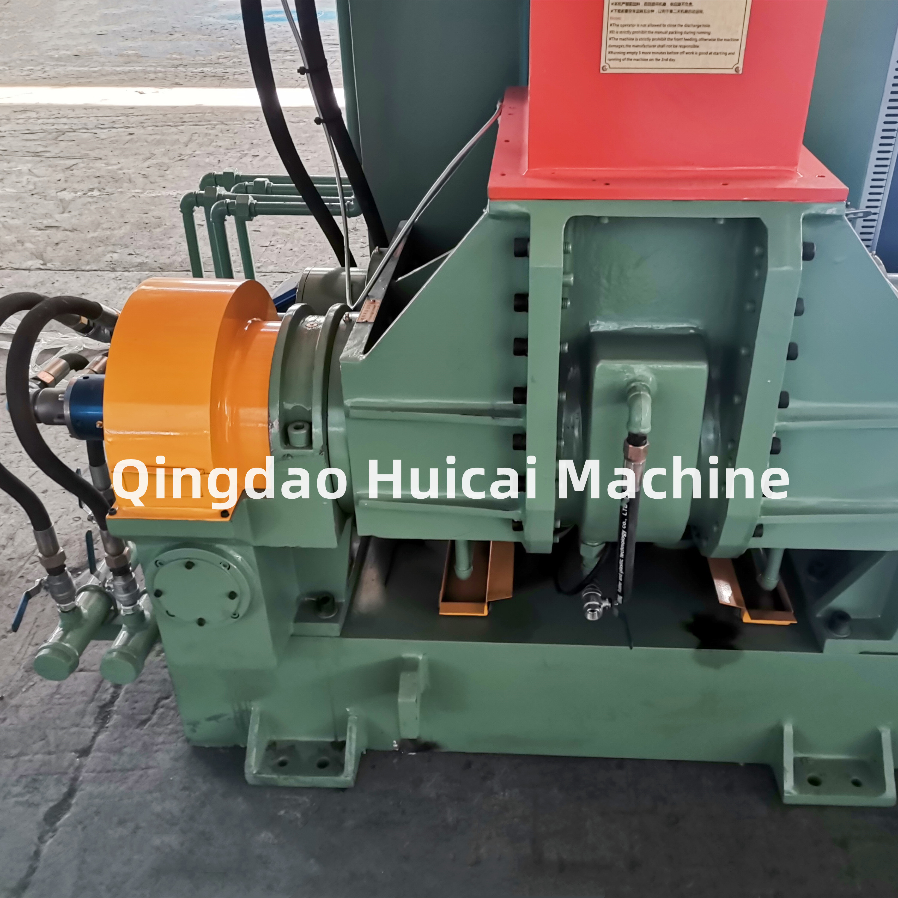 Rubber Mixing with Rubber Dispersion Kneader and Compressed Air Pressure MPa 0.50 MPa