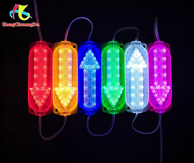 DC12V 3W led traffic signal lights 7color side lamp led traffic light