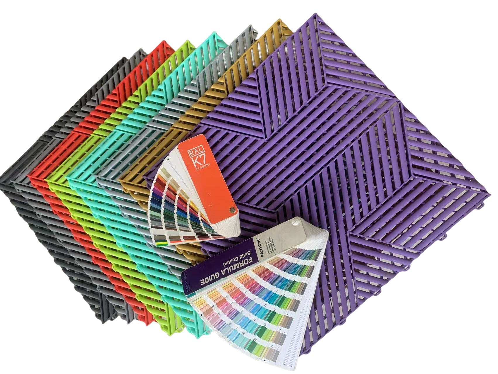 Heavy Duty plastic Garage Flooring Tiles Industrial Floor Mat for Workshop Garage Flooring Tiles