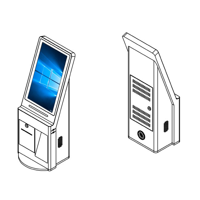 Windows Digital Self-Ordering Kiosk for Hospitality and Fast Food