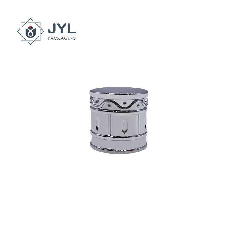 Eco Friendly Zamac Perfume Bottle Lids Personalized Design Different Color