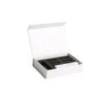 Customized Coated Paper Book Shape Gift Magnetic Box With Insert For Perfume