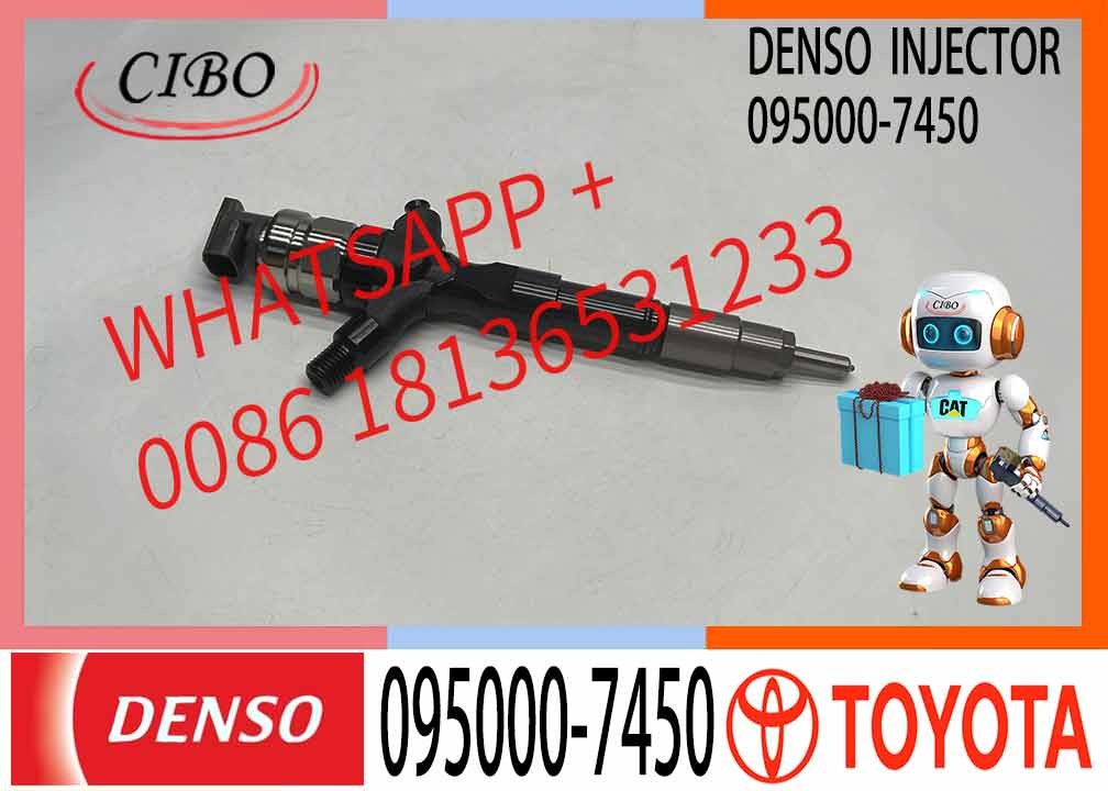 Diesel Fuel Injector Nozzle 095000-7440 095000-7450 For Toyota Hilux 1KD 2KD-FTV 0950007440 0950007450