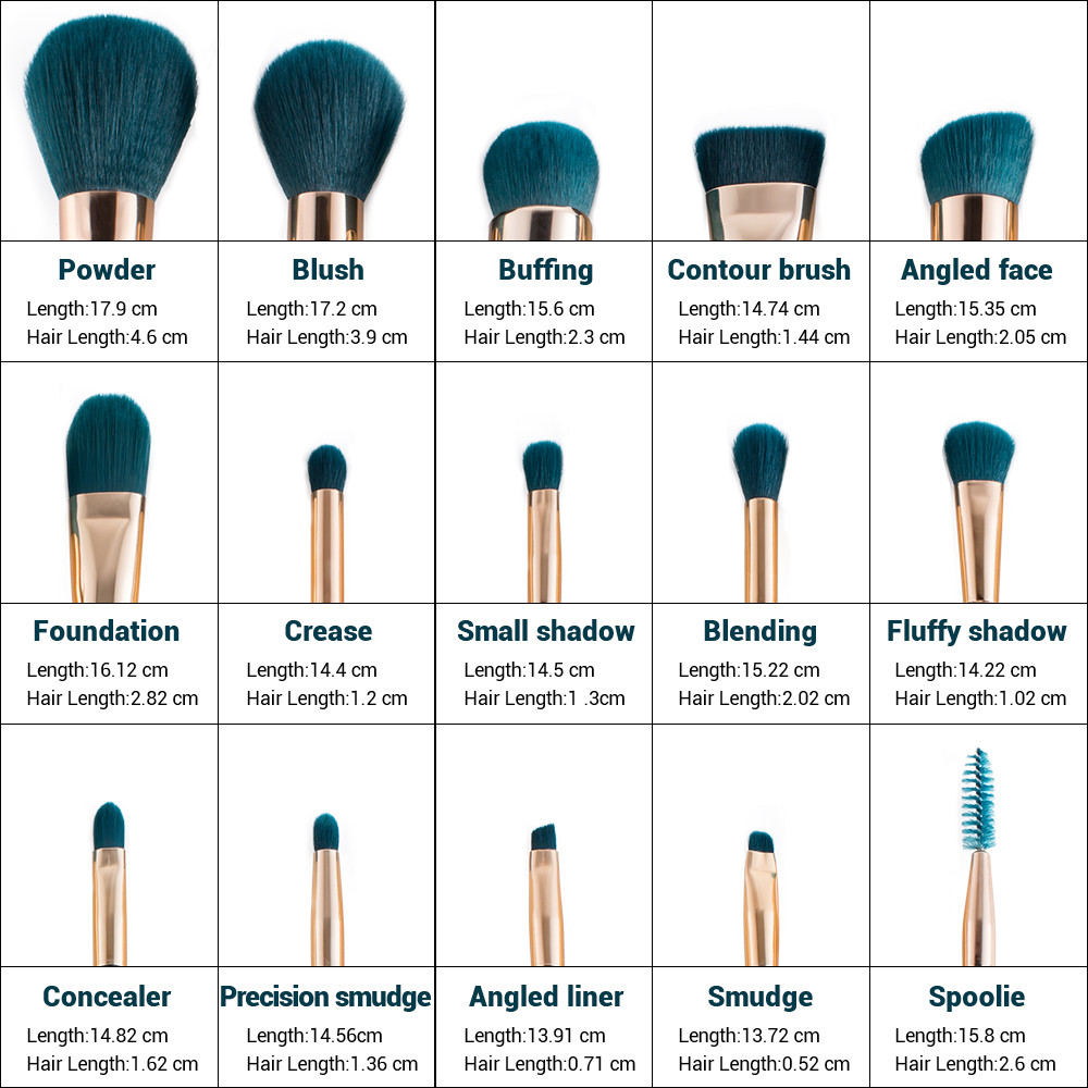 Jessup T113 Foundation Concealer Brush Soft Touch Synthetic Bristle