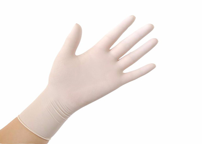 Medical Surgical Disposable Hand Gloves Sterile Latex Customized Color