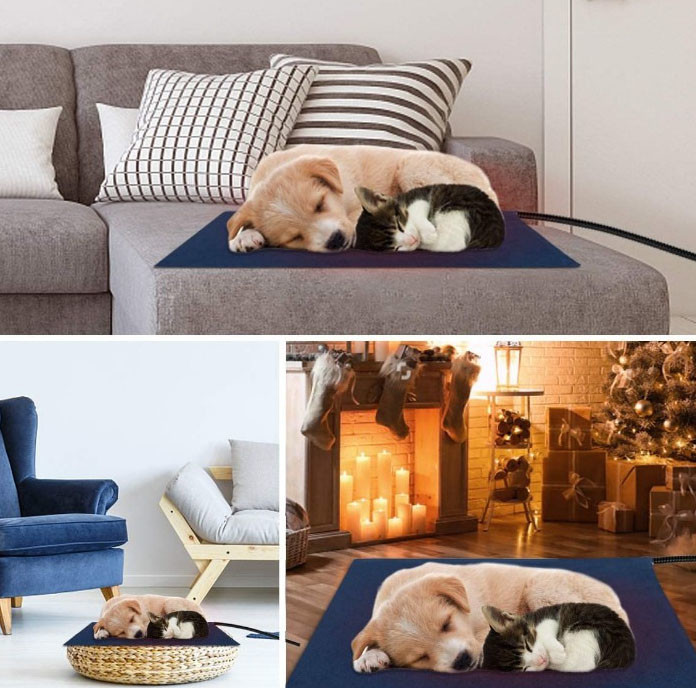 Washable Xf Frd Electric Heated Pad For Pet 40degree Graphene Film Material