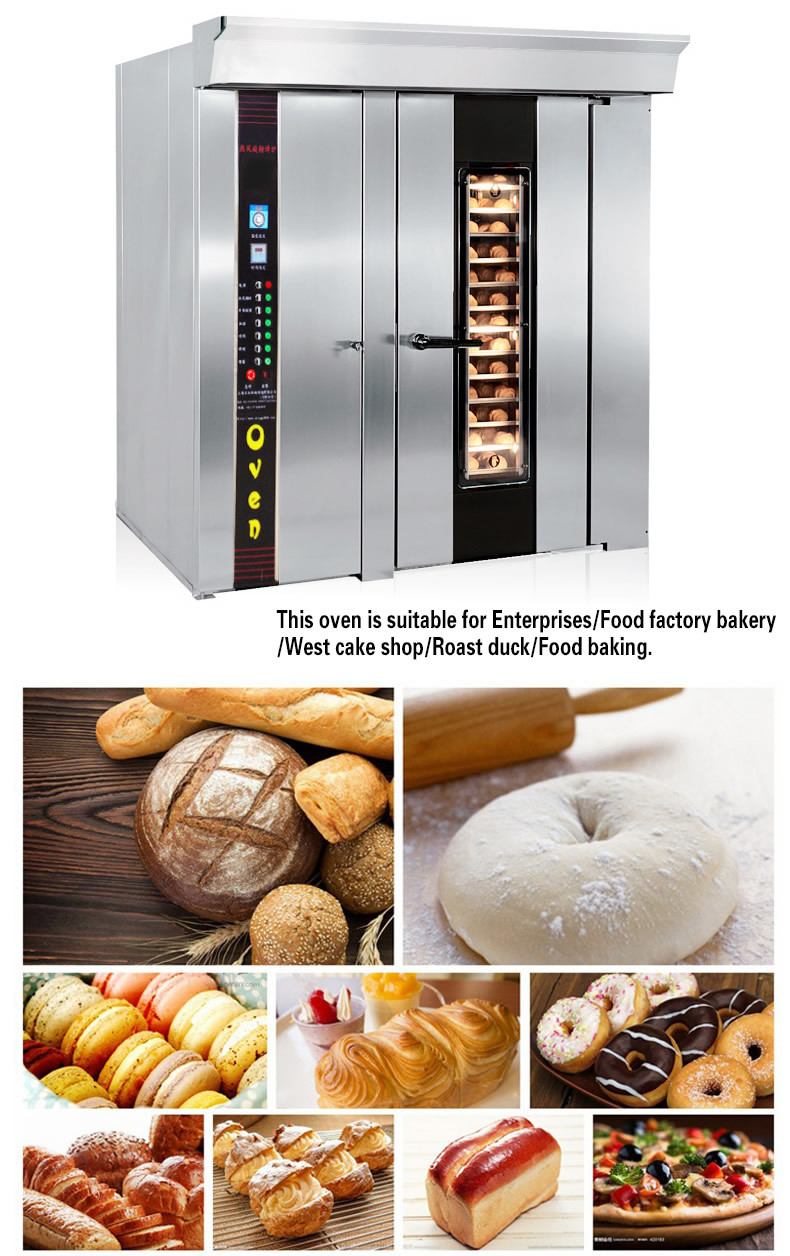 380V 120kg/H Fruit Vegetable Drying Machine Rotary Food Baking Machine