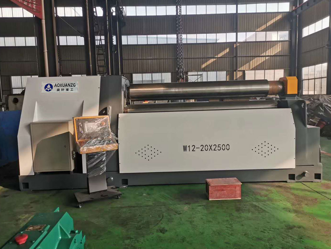 2500mm Width CNC 4 Roller Bending Machine Hydraulic