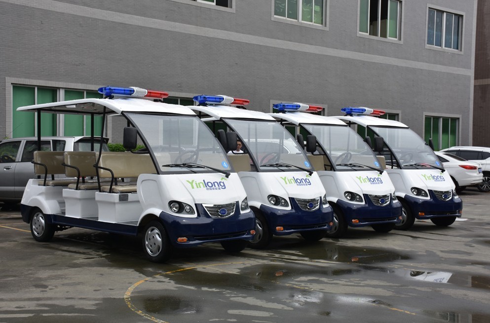 Long Range Electric Patrol Vehicle , Police Electric Car With CE Certificate