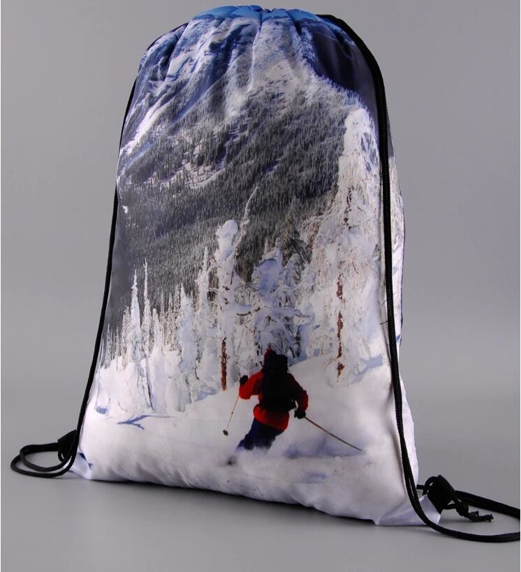 Sport Gym Drawstring Backpack Polyester Draw String Bags,Dacron Drawstring Backpack Shoulder Bags, bagease, bagplastics