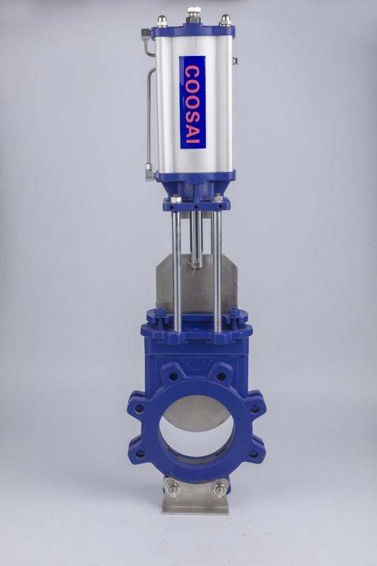 Cost-Saving Pneumatic Knife Gate Valve for Ductile Iron PN10 Applications
