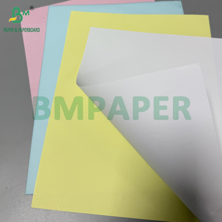 60gsm 70gsm Carbonless Paper A4 NCR Paper Invoice Reciept Sheets Multi Color 