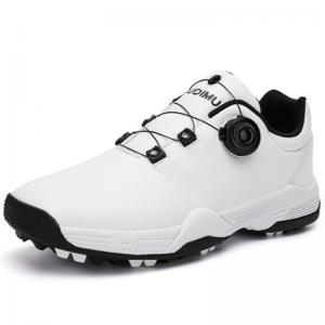 Buy cheap Casual White Mens Sports Sneakers Button Waterproof Fashionable Shoes product
