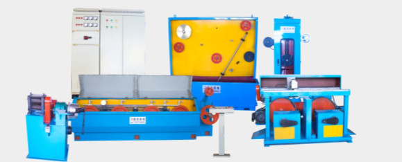 Hot Sales New Generation Brass Wire Drawing Machine 4 Driving Wheel Low Noise Easy Operation