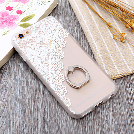 Matte Surface Finger Grip Phone Case Adjustable Stand Spiderman For Iphone 6