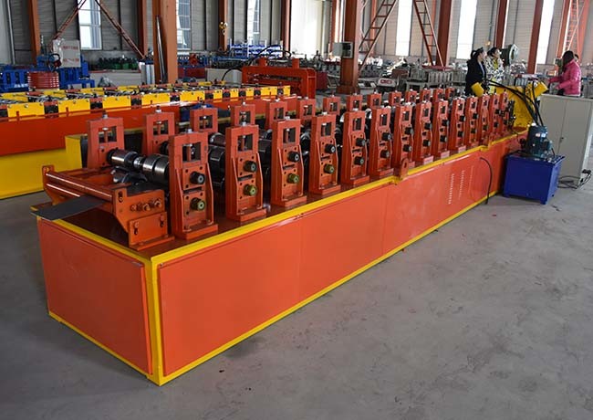 Galvanized Dry Wall Light Steel Keel Roll Forming Machine Hydraulic Pressure 10-12MPa
