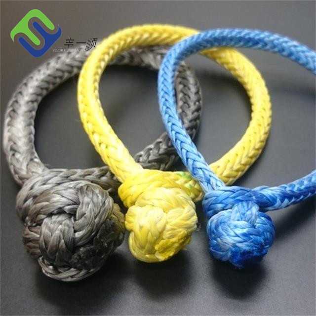 Braided HMPE Fiber Rope 12 Strand UHMWPE Rope UHMWPE Marine Rope