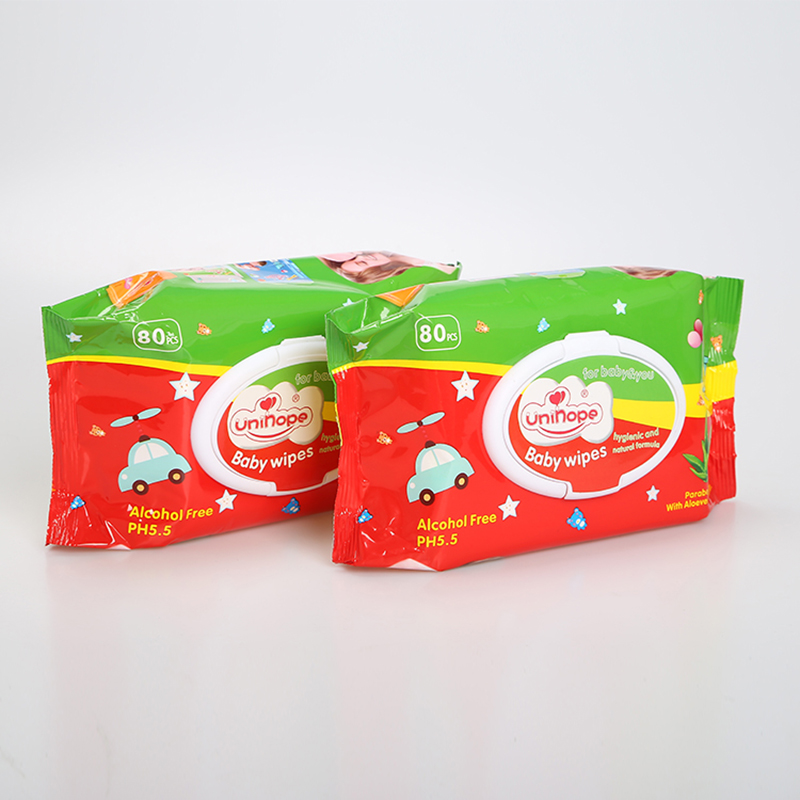 Alcohol-Free Organic Cotton Baby Wipes Private Label 15*20CM Sheet Size