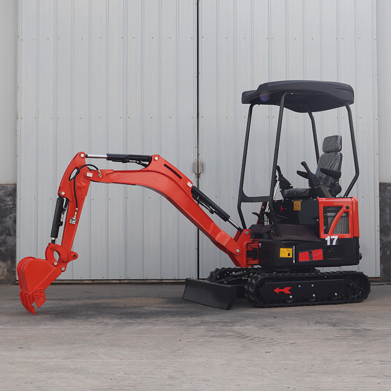 Multifunction 1.7 Tonne 360 Mini Excavator Machine , Small Digging Machine