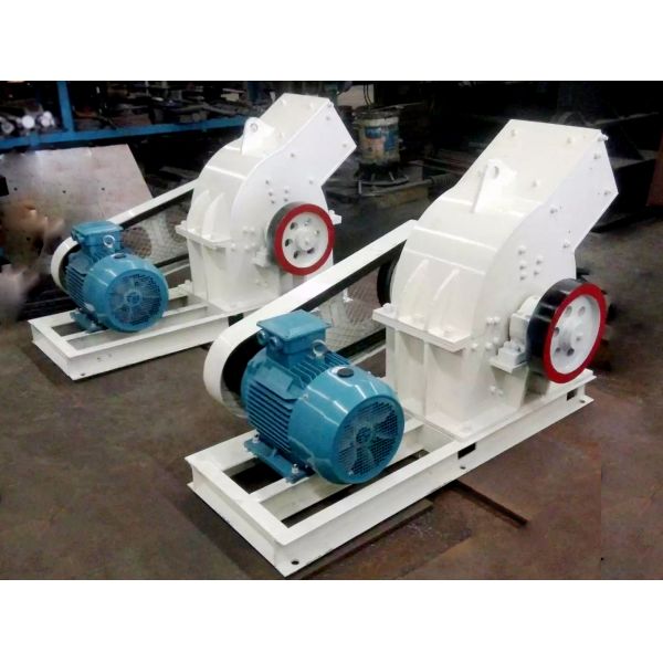 PC300 × 400 Hammer Crusher For Glass Breaking Recycling11kw