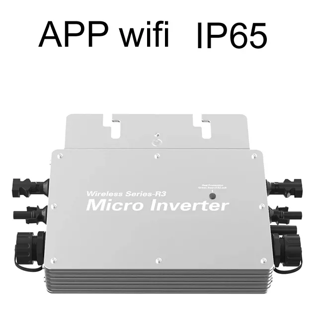 120/230V Auto Switch Solar Micro Inverter for Hybrid and Grid Tie Output Type Single