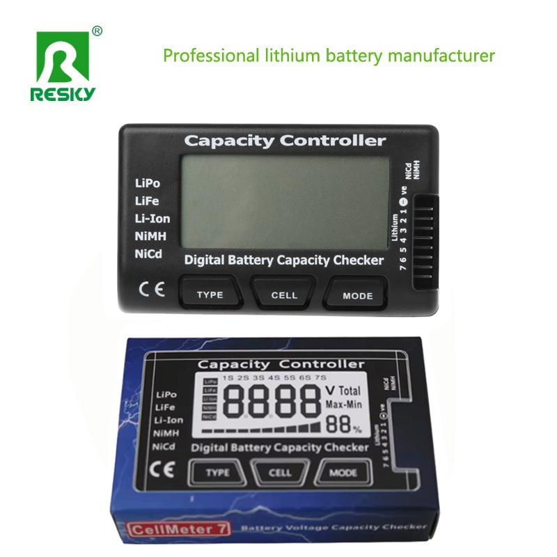 RC Accessories RC Drone Battery Capacity Controller Digital Capacity Checker