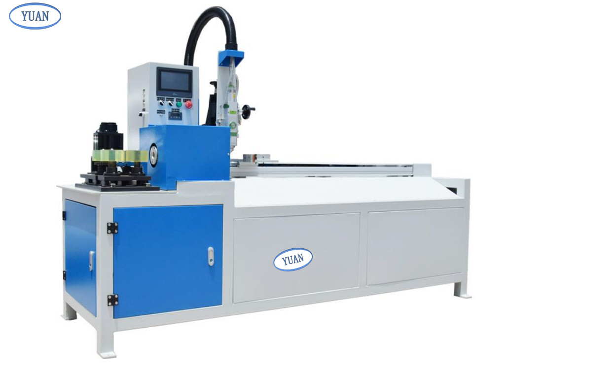 Manual Fiber Laser Pipe Cutting Machine With Manual Feeding 200mm Pipe Cutting