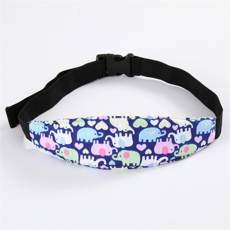 Fixing Band Baby Head Support Holder Sleeping Belt Baby Safety Car Seat Sleep Head Travel Stroller Soft Pillow