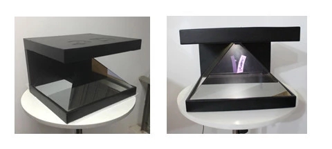 19" 180 Degree 3D Holographic Display 3D Hologram Stand For Jewelry Watch