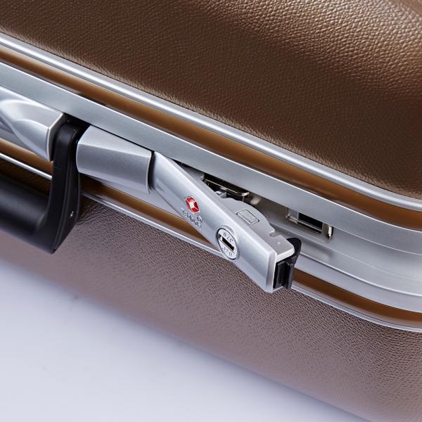 Anti-theft Business Carry on Suitcase with High Capacity and No Zipper Closure