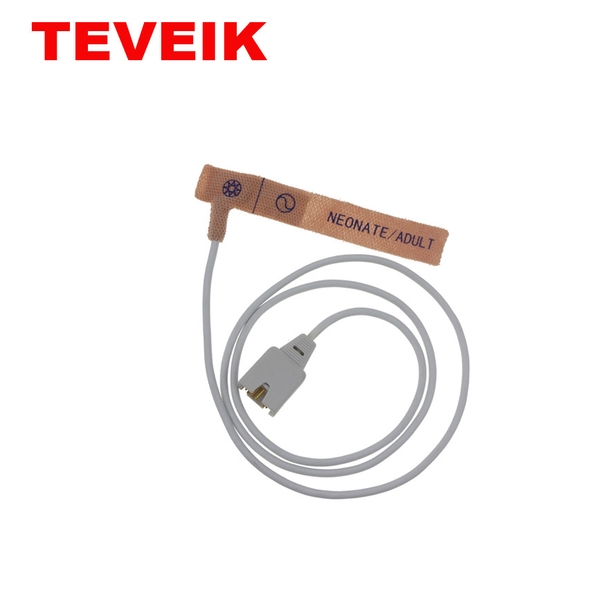 DB 7 Pin Adult Disposable Spo2 Sensor For BCI Patient Monitor , Microfoam Material