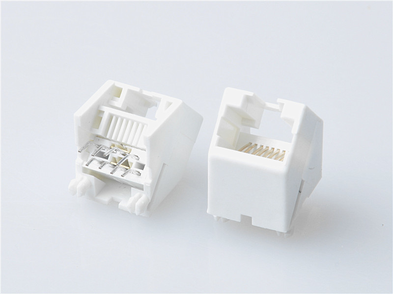HULYN,RJ45 Modular Jack Connector, Through Hole Type, Top Entry,cat6 RJ45 Modular Jack