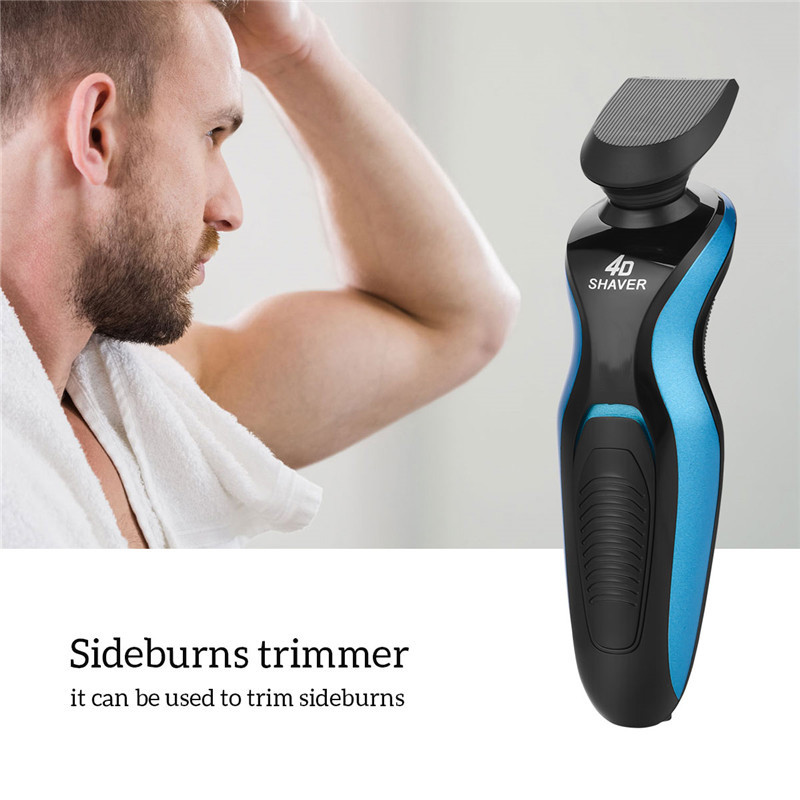3 In 1 Rechargeable Electric Shaver Size 16.6 X 5.8cm Anti - Skid Stable Handle