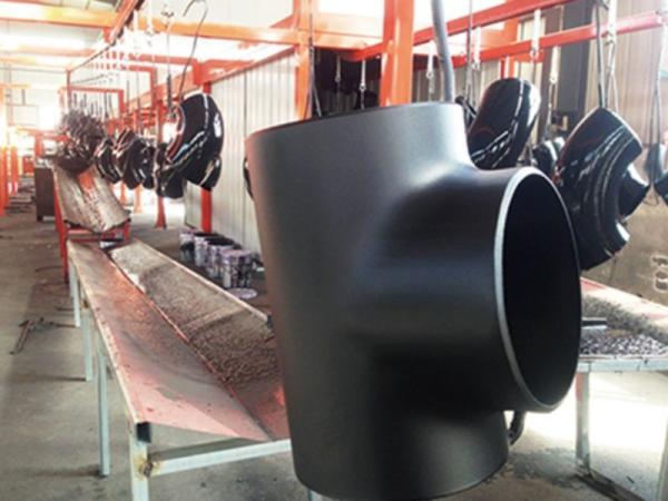 Quality Ss Butt Welded Pipe Fittings Weld Elbow Tees Pipe Connections for sale