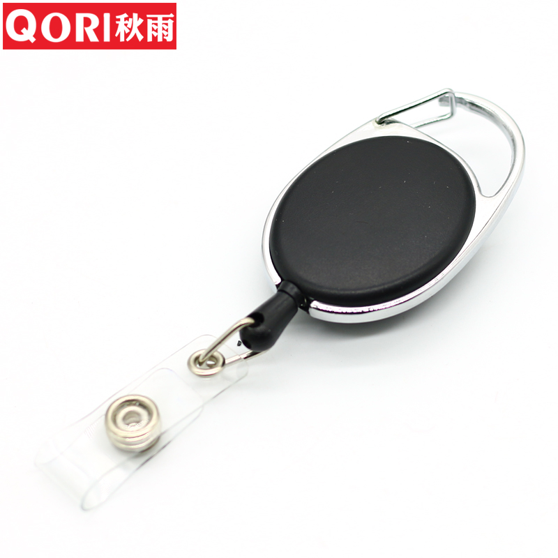 Deyi Customizable Badge Reel Key Card Retractable Holder Reel Clip for Office Worker Doctor Nurse