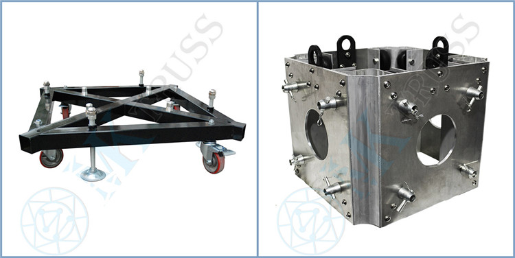Truss Lift Ground Support Tower Aluminum Lighting System with Aluminum Alloy Certificate